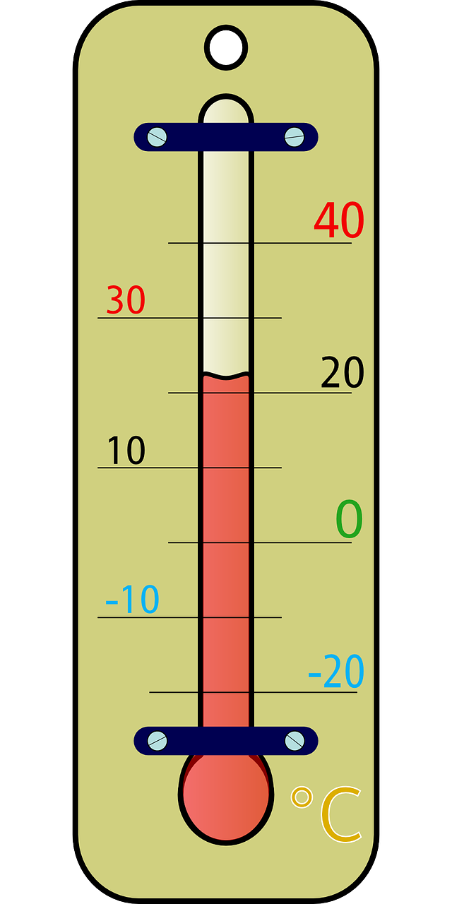 a thermometer