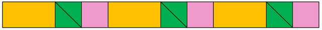 What is the unit of repeat in this repeating pattern?