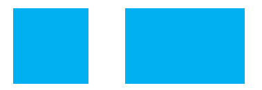 True or false? This pattern block has been rotated.