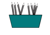 Complete the stem sentence. This is not 1 group of 10 because  __________