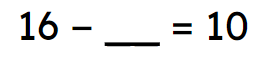 What is the missing subtrahend in this equation?