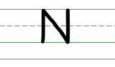Select the statements which are correct about this upper case letter.