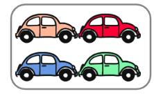 four cars