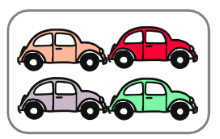 four cars