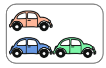 three cars
