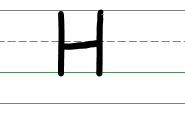 Select the statements which are correct about this upper case letter.