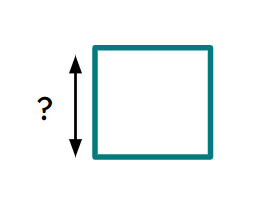 The total perimeter of a square is 48 cm. What is the length of one side?