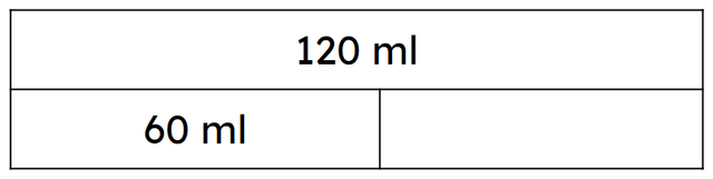 Look at the bar model. How is the missing number calculated?