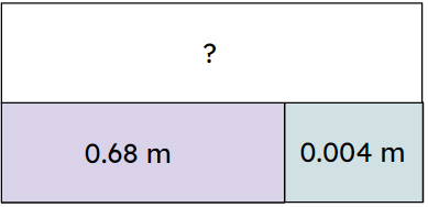What operation is required to find the missing value?