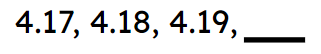What is the missing number in the sequence?
