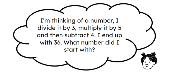 Use efficient multiplication and division strategies to find the missing number. Write your answer in numeral form.