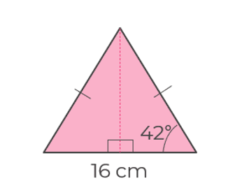 Lesson: Use trigonometry to find the perpendicular height of a triangle ...