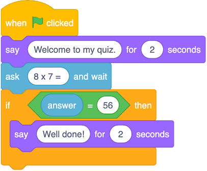An image in a quiz