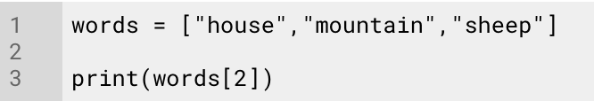 An image in a quiz