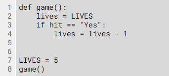 An image in a quiz