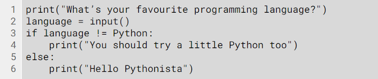 An image in a quiz