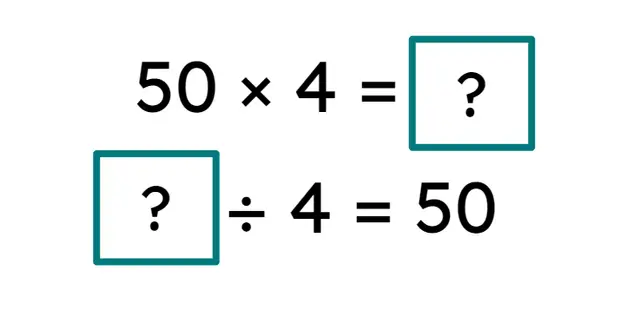 Fill in the gap. The same number can be written in both.