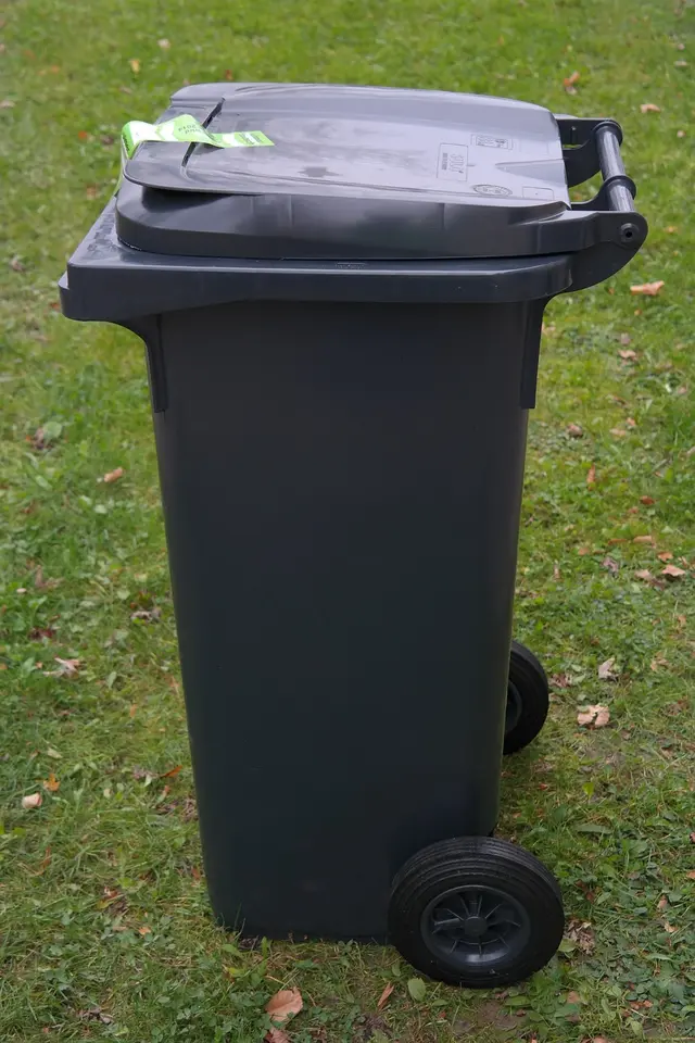 a bin