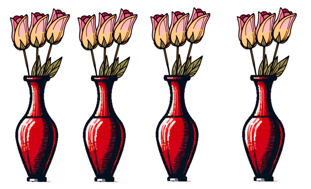 The image can be expressed as 3 × 4 The 3 represents: