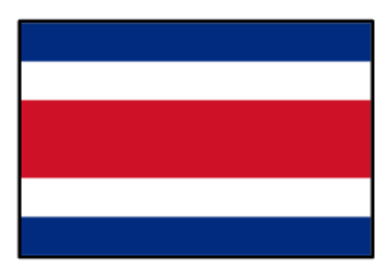 Flag of Costa Rica