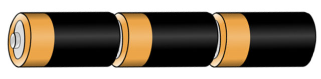 If you have 8 volts push in a circuit and 4 bulbs, how many volts will each bulb receive?
