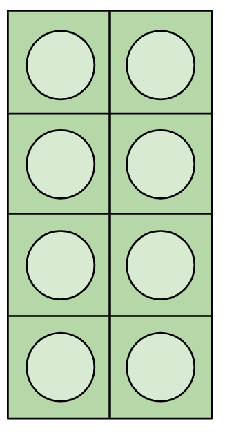 How many pairs is the number 8 made of?
