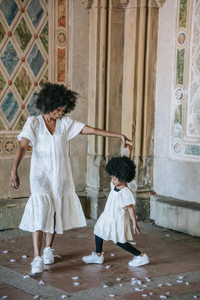 How might the child in this image be feeling?