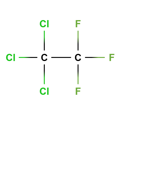 Which elements does the molecule in the image contain?