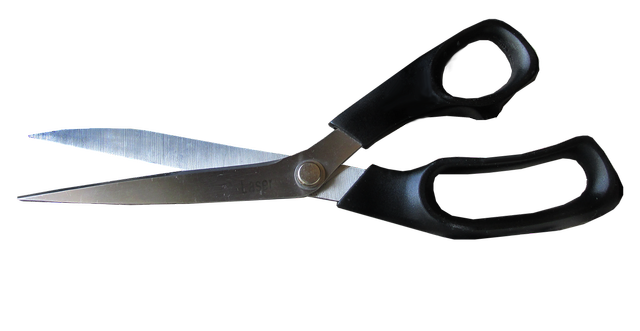 Increasing the length of the handles would make it <span class="blank">______</span> to cut through a piece of fabric.