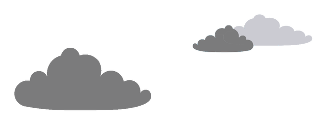 Name the process where water vapour in the atmosphere cools and forms clouds.