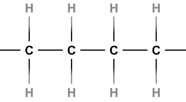 The image shows two repeat units. Which monomer was used in polymerisation to form a polymer containining these repeat units?