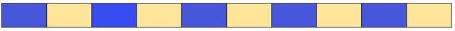 This metre stick is split into ten equal parts. How many millimetres is each part worth? <span class="blank">______</span> mm.