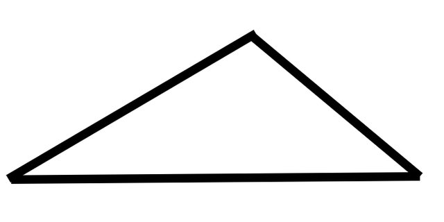 The angles in a triangle sum to ___.