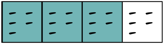 What is <Math> \frac{3}{4} </Math> of 20?