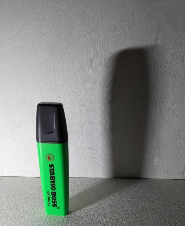 The size of a shadow changes depending on ...