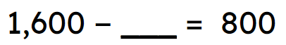 What number would make this equation correct?