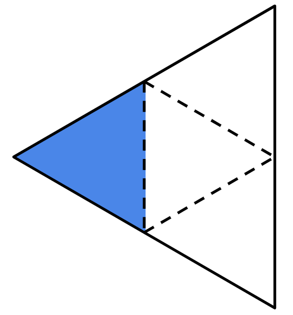 How much of this shape is shaded?