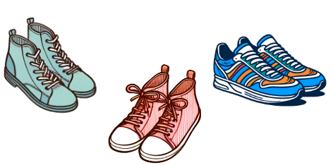 There are 3 pairs of shoes. How many shoes are there altogether? <span class="blank">______</span> shoes