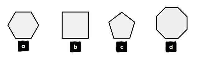 Match the shape to the correct name.