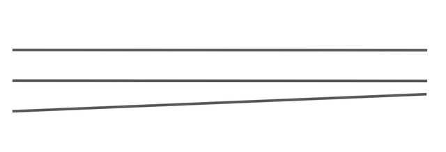 True or false? These lines are all parallel to one another.