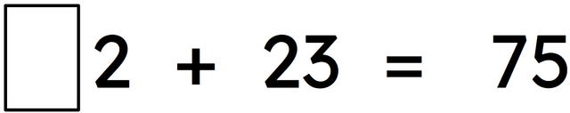 Which digit is missing in this equation?