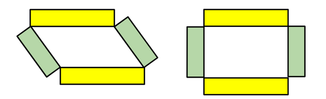 Which of these statements is true about these shapes?