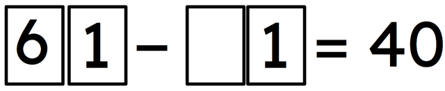 What is the missing digit in the equation?