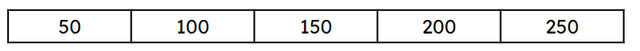 In this sequence, you are counting in steps of ___