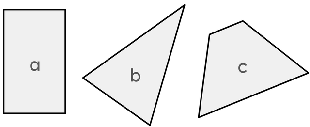 Which of these shapes has more than one line of symmetry?