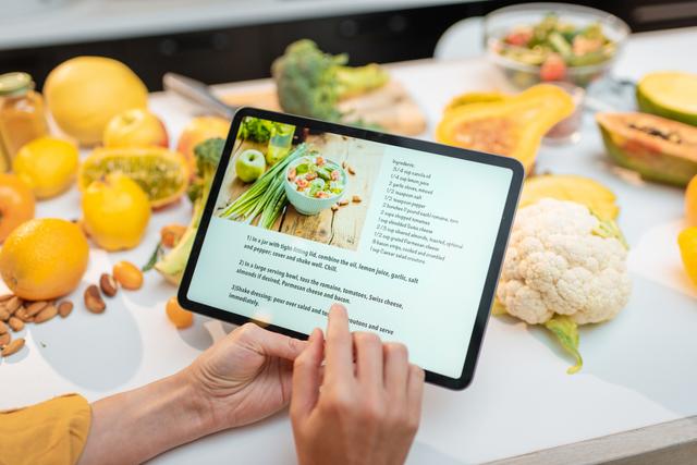 an online recipe