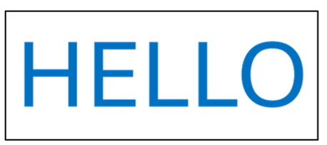 A pupil has a piece of card with the text ‘HELLO’ on it, as shown. They flip it around horizontally so that it faces a mirror. Which of the following reflections do they see in the mirror?