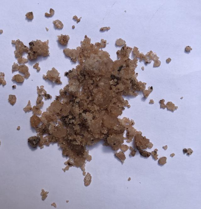 Rock salt is often stored in <span class="blank">______</span> bins in public places so that it can be used to help to melt ice on or roads and pavements.