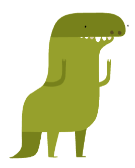 Which code block would you use to make the dinosaur sprite move towards the egg sprite?