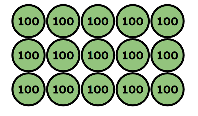 Tick the multiplication equations being shown by the array.